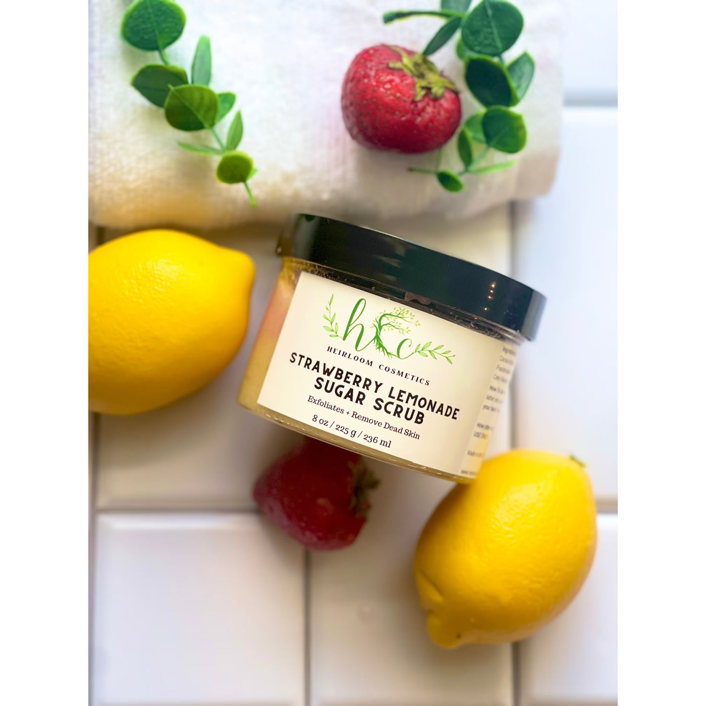 Strawberry Lemonade Exfoliating Sugar Scrub