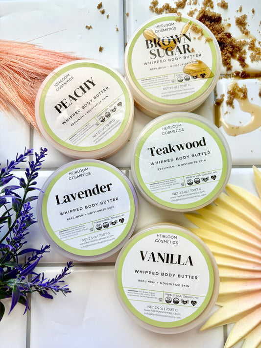 Heirloom Cosmetics Body Butter Sample Set