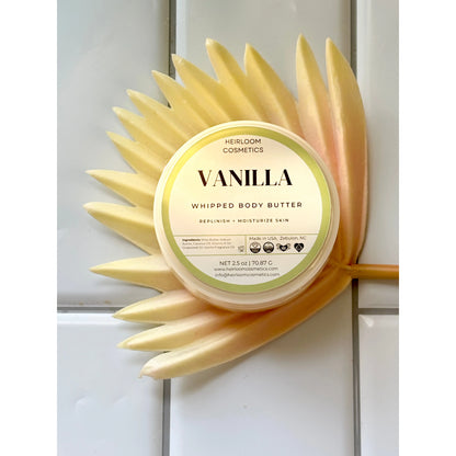 Travel Vanilla Body Butter 2oz Heirloom Cosmetics