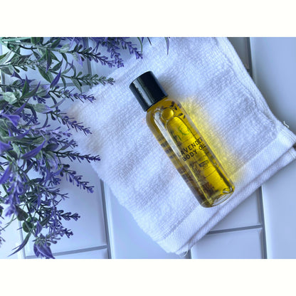lavender body oil stress relief